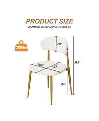 Streamdale Furniture Modern Farmhouse Dining Chairs (Set of 2)