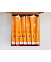 Gnuadz Wood-cased 2 Pencils Pre-sharpened With Erasers Hb Lead For Writing Drawing Sketching