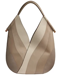Donna Karan New York Baldwin Curve Pieced Medium Shoulder Handbag