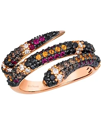 Le Vian Spessartite (5/8 ct. t.w.) & Diamond (1-1/4 ct. t.w.) Ring in 14k Strawberry Gold
