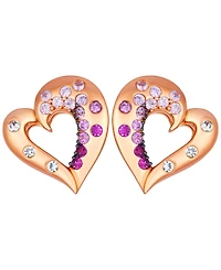 Le Vian Pink Sapphire & White Sapphire (5/8 ct. t.w.) Earrings in 14k Strawberry Gold
