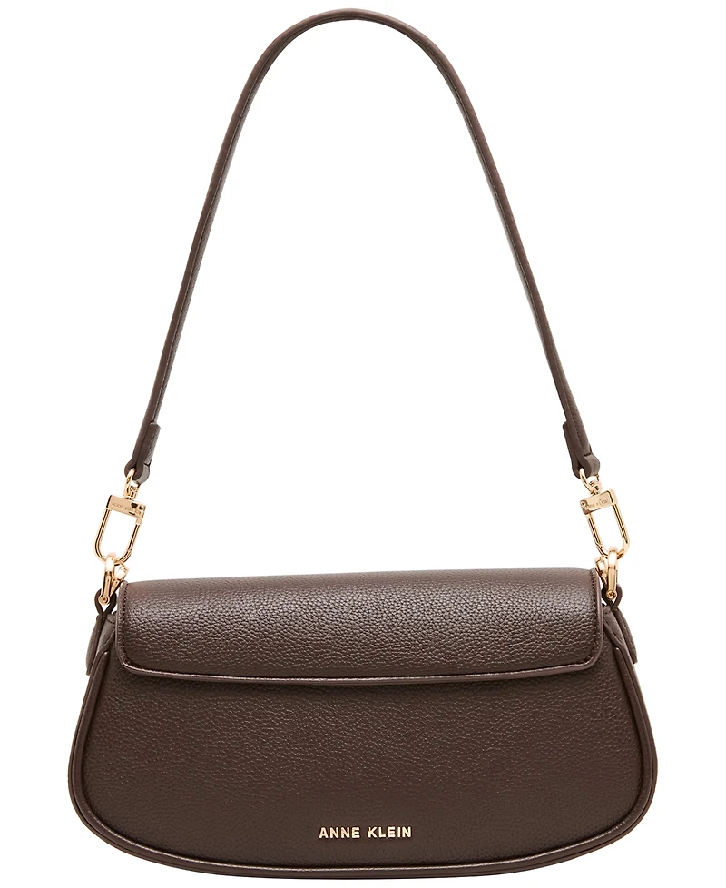 Anne Klein Convertible Flap Small Shoulder Handbag