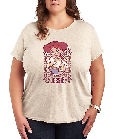 Hybrid Apparel Plus Toy Story 4 Jessie Cowgirl Short-Sleeve Graphic T-Shirt