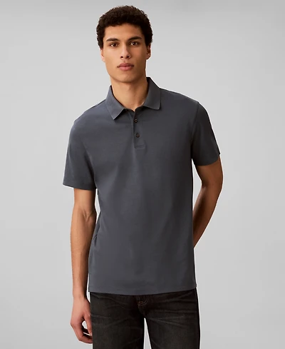 Calvin Klein Men's Short Sleeve Supima Cotton Polo Shirt