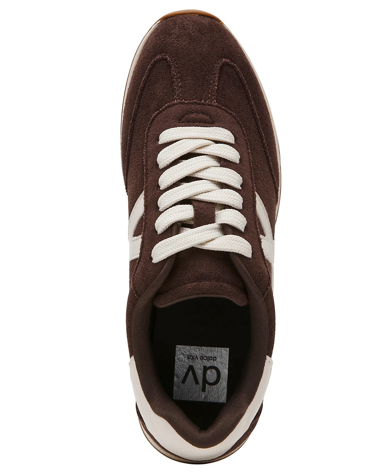 Dv Dolce Vita Women's Joque Sporty Retro Lace-Up Sneakers