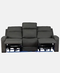 Hewitt 85" Leather Power Reclining Sofa