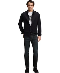 Boss by Hugo Men's Slim-Fit Contrast Stitching Jeans