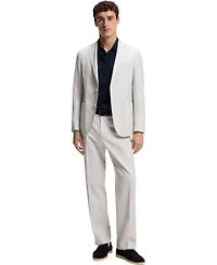 Boss by Hugo Men's Cotton-Jacquard Regular-Fit Polo Shirt