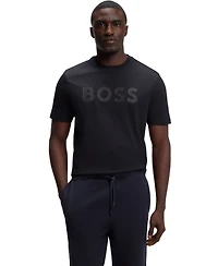 Boss by Hugo Men's Cotton Regular-Fit Tonal Logo T-Shirt
