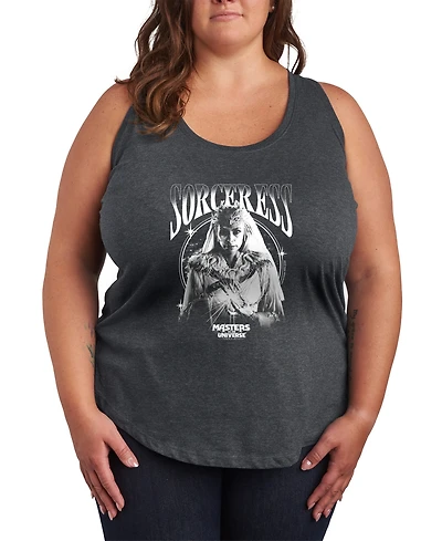 Hybrid Apparel Plus Size Masters of the Universe Sorceress Racerback Graphic Tank Top