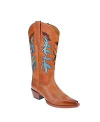 Malibu Beach Women's Premium Western Leather Boots Loni