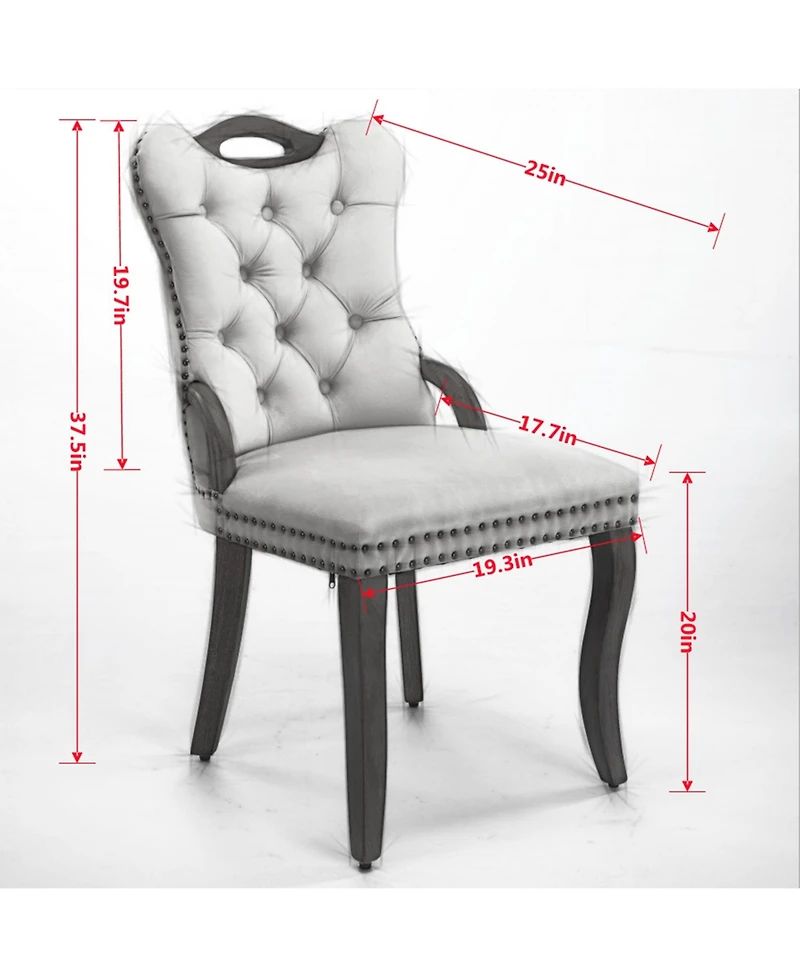 Clihome Thick Chrome Swivel Velvet Barstools,Adjustable Height,Modern Upholstered with Base,Tufted Buttonsand Diamond Pleating ( Set of 2)