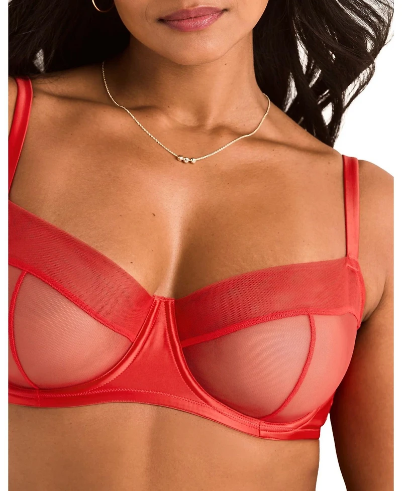 Adore Me Plus-Size Brittani Unlined Balconette Bra