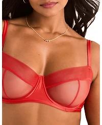 Adore Me Plus-Size Brittani Unlined Balconette Bra