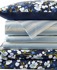 Lands' End 400 Thread Count Premium Supima Cotton No Iron Sateen Duvet Bed Cover