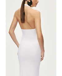 Nocturne Women's Halter Neck Cut-Out Maxi Dress