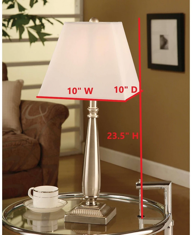 Kings Brand Furniture Set of Two Table Lamp