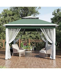 gaomon Outdoor Canopy Shelter Pop Up Gazebo Tent with Mosquito Netting