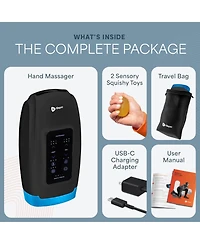 LifePro Legra Hand Massager with Heat & Compression – Heated Finger, Wrist & Palm Massager for Pressure Point Therapy