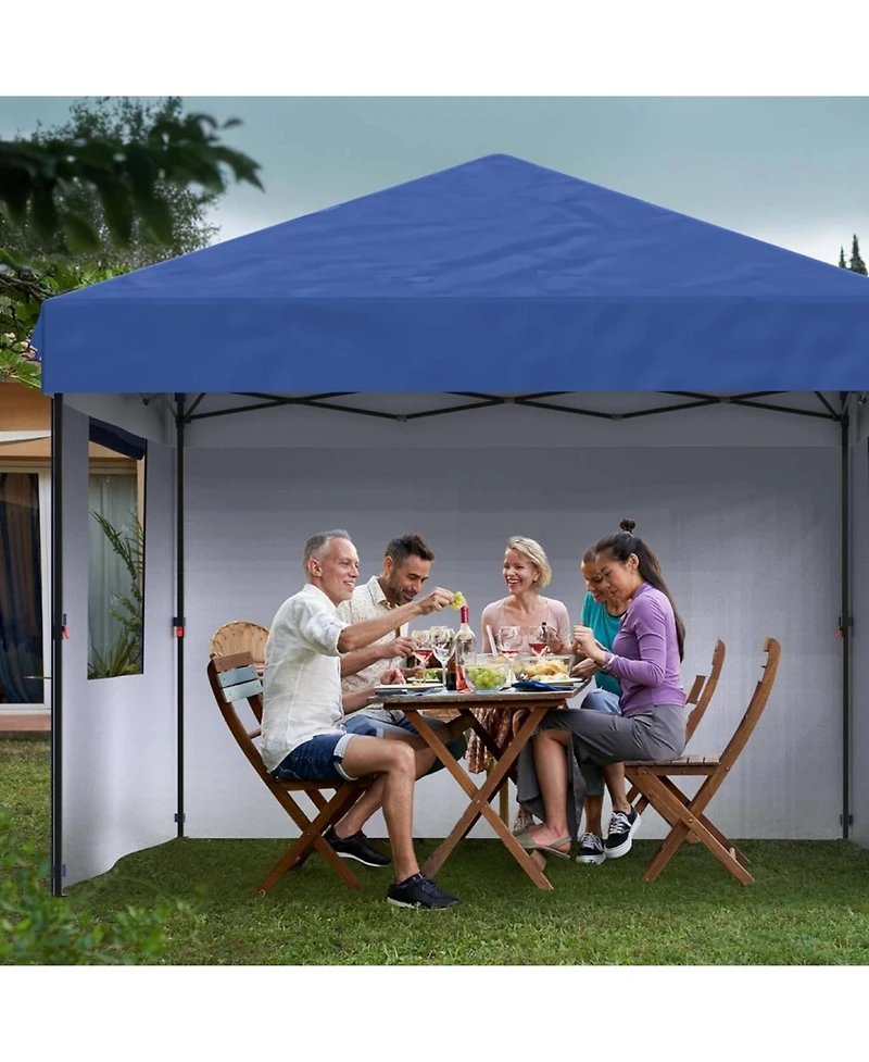 gaomon Outdoor 4-Sidewall Pop Up Canopy Tent for Picnics, Camping