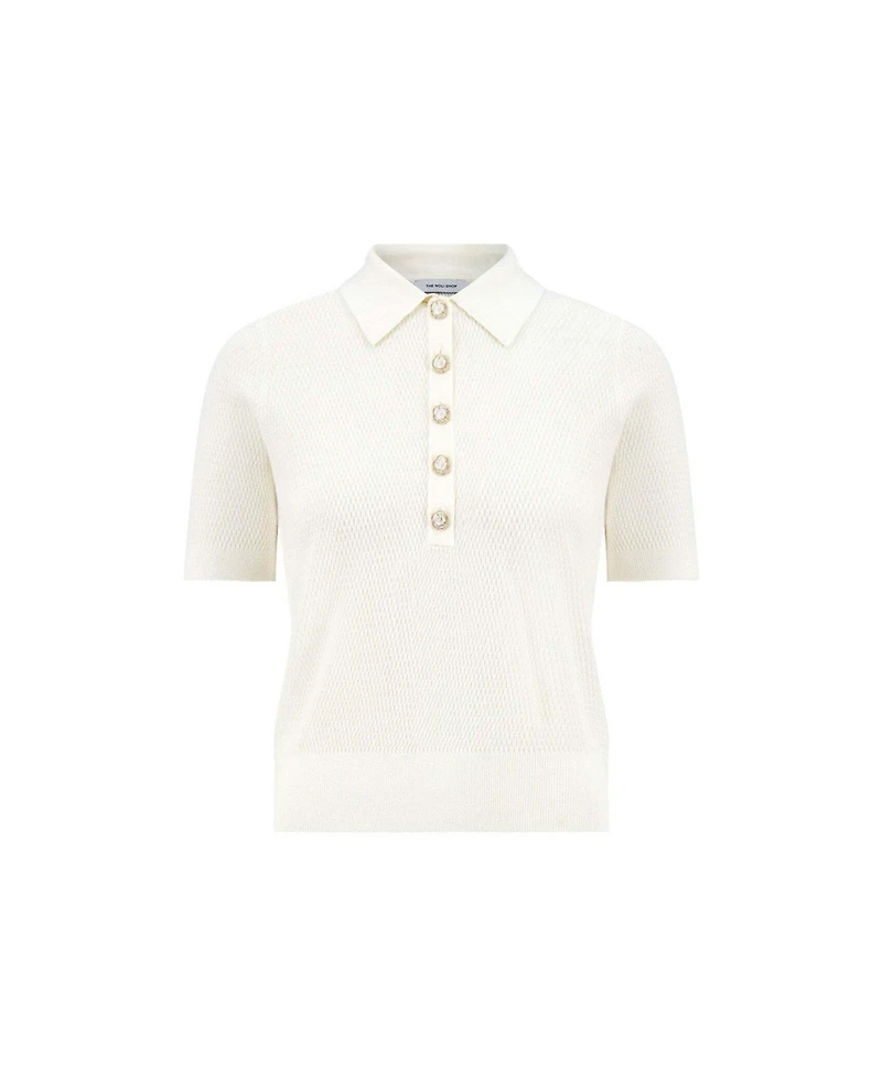 The Noli Shop Women's Leya Rose Polo Shirt