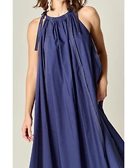 English Factory Women's Halter Neck Midi Dress
