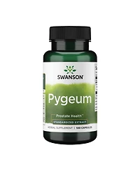 Swanson Pygeum Herbal Supplement for Male Prostate, Bladder and Urinary Health, Men's Health Support 100 Capsules