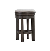 Liberty Furniture Industries, Inc. Lennox Hill Upholstered Swivel Console Stool - Counter Height 26 Inches