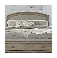 Liberty Furniture Industries, Inc Avalon Panel Headboard with Wood Frame