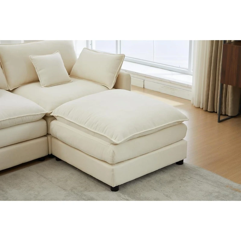 Streamdale Furniture Seven-piece sofa set with console