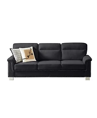 Streamdale Furniture 82" Modern Snowfleece 3-Seater Sofa