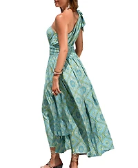 Cupshe Women's Cool Air Ornate Maxi Beach Dress