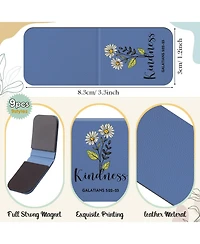 Gnuadz Magnetic Leather Bookmarks Inspirational Gifts Handmade