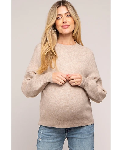 Pinkblush Maternity Bubble Sleeve Sweater