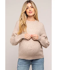Pinkblush Maternity Bubble Sleeve Sweater