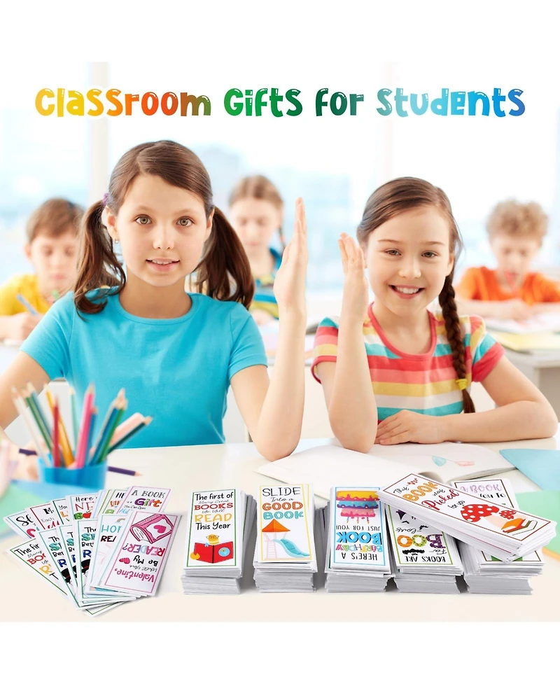 Gnuadz Bulk Bookmarks Classroom Reading Rewards School Prizes