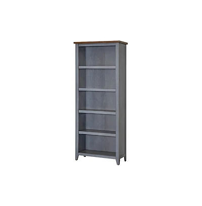 Martin Furniture Fairmont Farmhouse Open Wood Bookcase