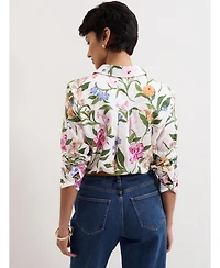 Phase Eight Women's Long Sleeve Relaxed Fit Shirt