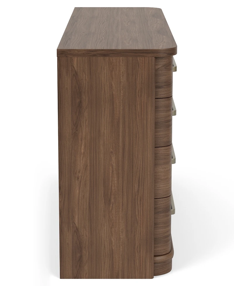 Amelie 37" Wood 8-Drawer Dresser