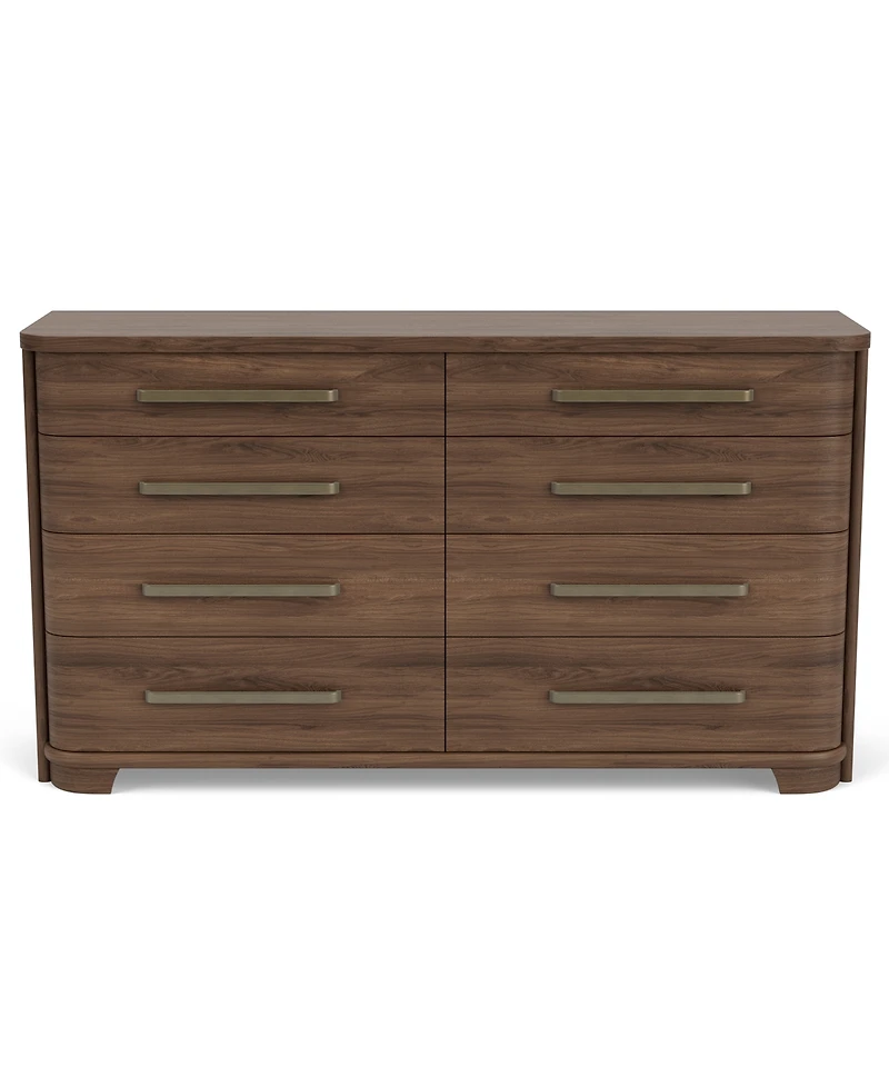 Amelie 37" Wood 8-Drawer Dresser