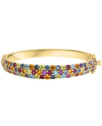 Effy Collection Multi-Gemstone (12-5/8 ct. t.w.) Bangle in 14k Yellow Gold
