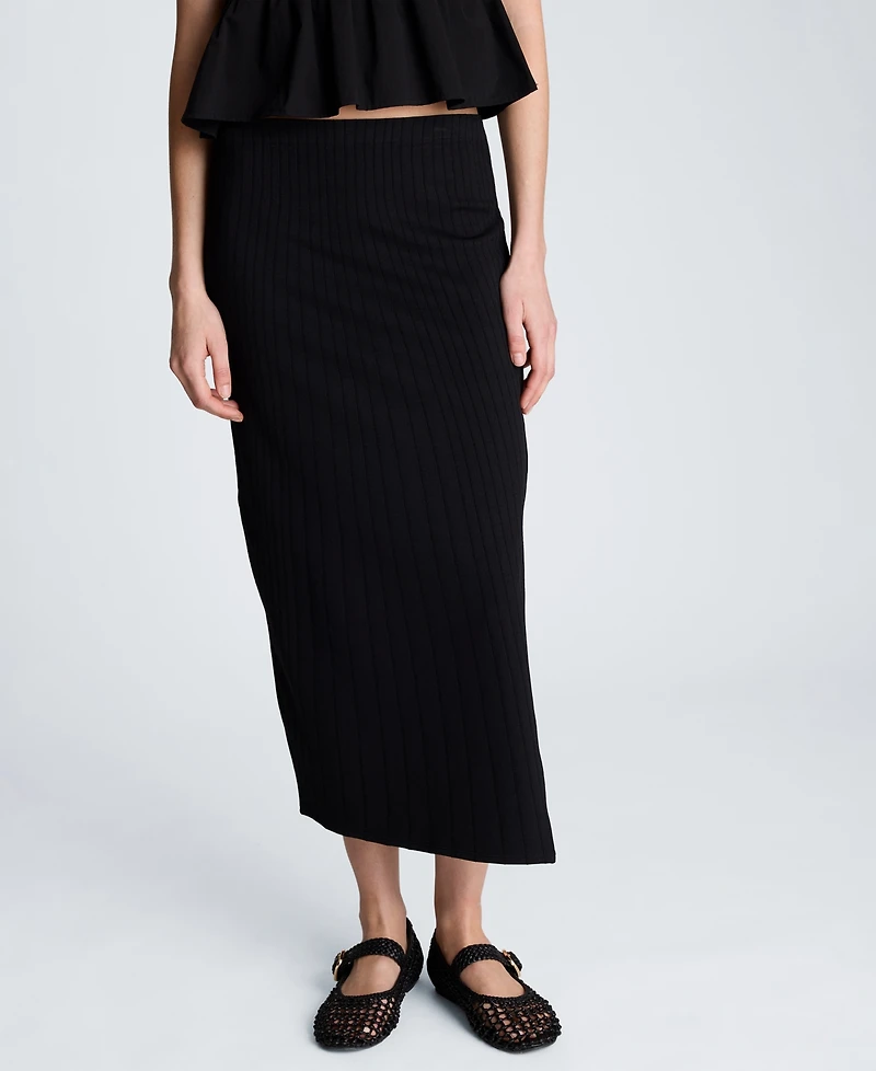 Kenneth Cole Women's Pull-On Midi Skirt