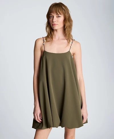 Kenneth Cole Women's Sleeveless Bubble Hem Mini Dress