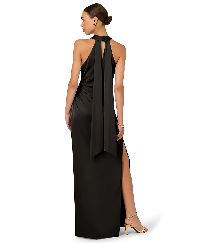 Adrianna Women's Halter Neck Maxi Dress
