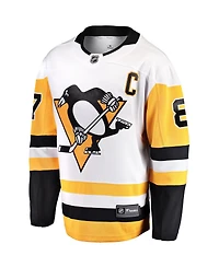 Fanatics Men's Sidney Crosby White Pittsburgh Penguins Breakaway Jersey