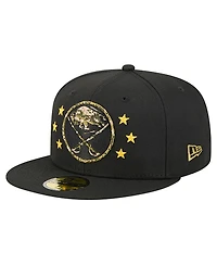 New Era Men's Black Buffalo Sabres Military Appreciation Digital Camo Stars 59FIFTY Fitted Hat