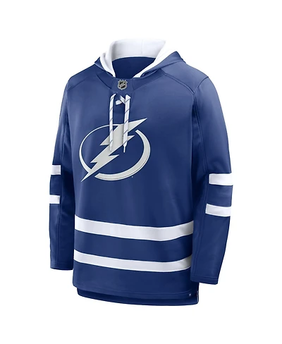 Fanatics Men's Blue Tampa Bay Lightning Prime Time Fleece Hoodie