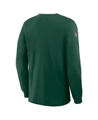 Fanatics Men's Green Minnesota Wild Authentic Pro Property Of Practice Long Sleeve T-Shirt
