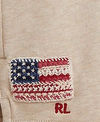 Polo Ralph Lauren Girls' 2T-6X Flag Terry Pull-On Shorts