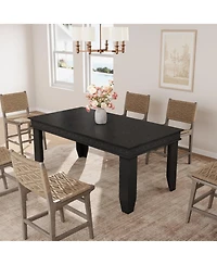 gaomon 63 Farmhouse Dining Table For 4-6 People, Room, Kitchen